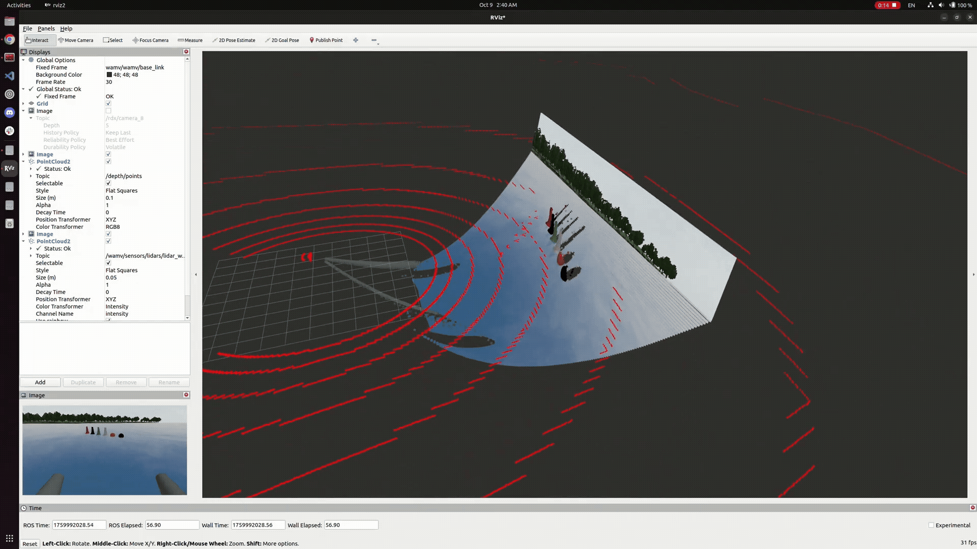 WAM-V in VRX Simulation.