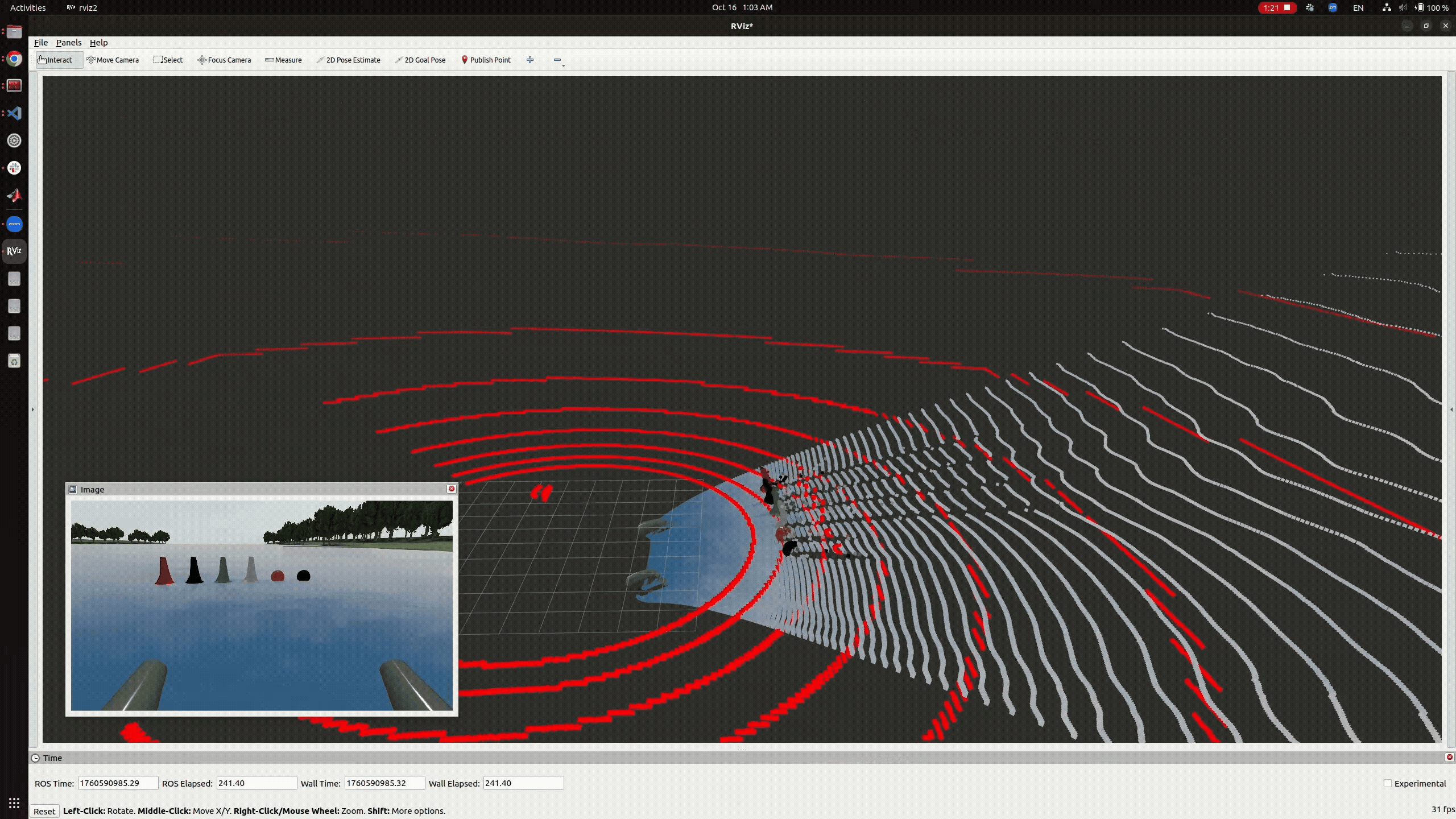WAM-V in VRX Simulation.