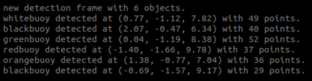 Per-object pooled ranges from LiDAR points inside masks